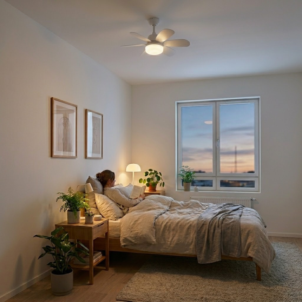 Breeze — The Ceiling Fan That Screws Into Any Light Socket