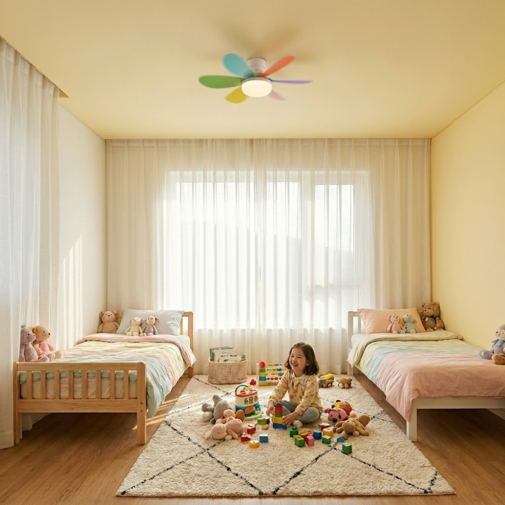 Breeze — The Ceiling Fan That Screws Into Any Light Socket